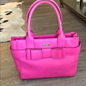 Kate Spade Pink Bow Purse